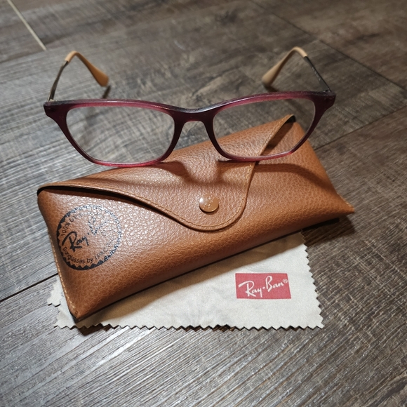 RAYBAN - glasses & case - Picture 2 of 15